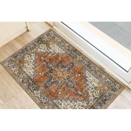 Amanti AM3 Copper 1'8" x 2'6" Rug