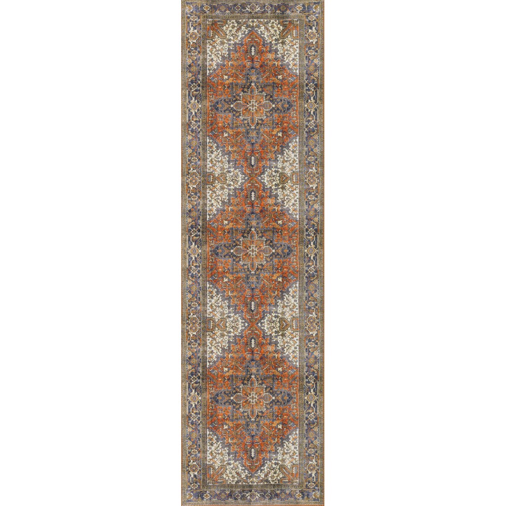 Amanti AM3 Copper 2'3" x 7'7" Runner Rug