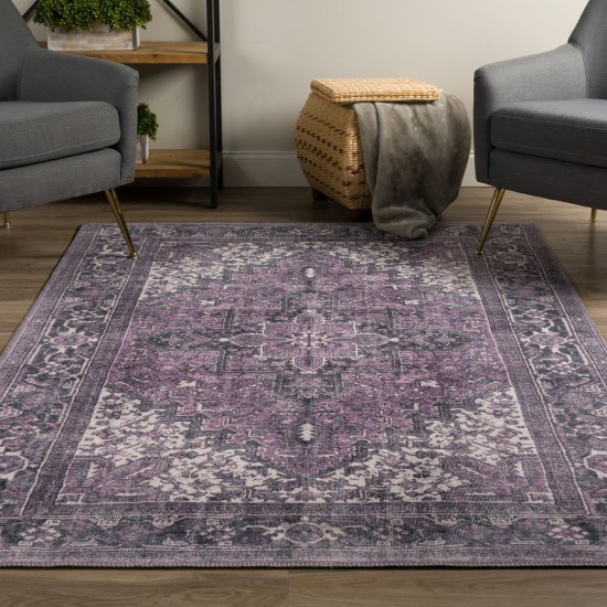 Amanti AM3 Plum 3'3" x 5'3" Rug