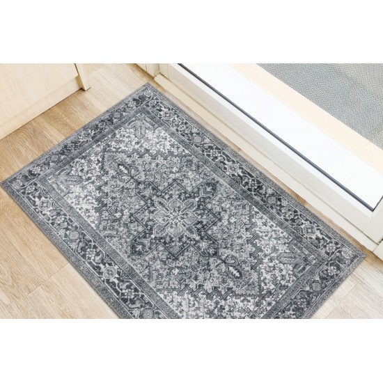 Amanti AM3 Steel 1'8" x 2'6" Rug