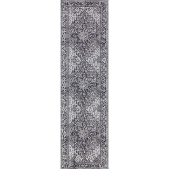 Amanti AM3 Steel 2'3" x 7'7" Runner Rug