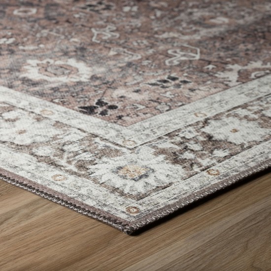 Amanti AM4 Mushroom 2'3" x 7'7" Runner Rug