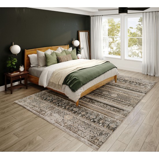 Antalya AY1 Taupe 3'3" x 5'3" Rug