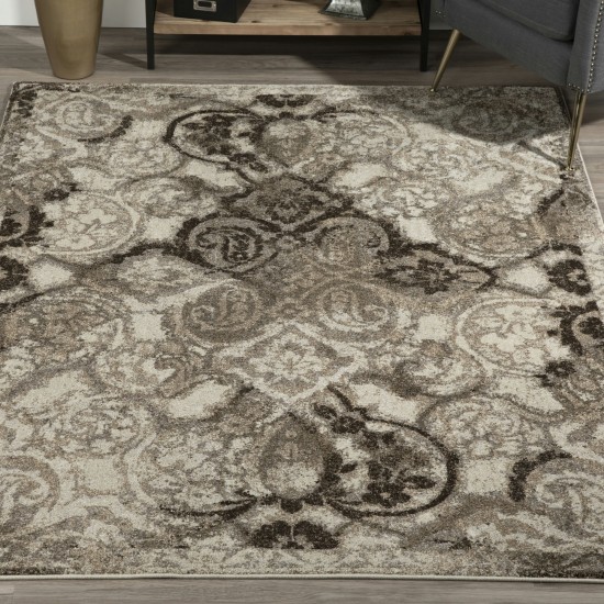 Antigua AN10 Mocha 5'3" x 7'7" Rug