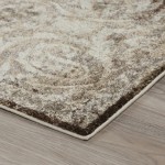 Antigua AN10 Mocha 7'10" x 10'7" Rug