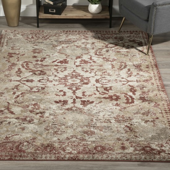 Antigua AN4 Paprika 5'3" x 7'7" Rug