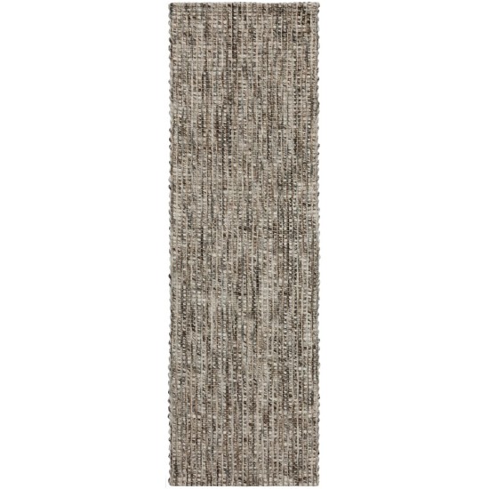 Bondi BD1 Coffee 2'6" x 12' Runner Rug