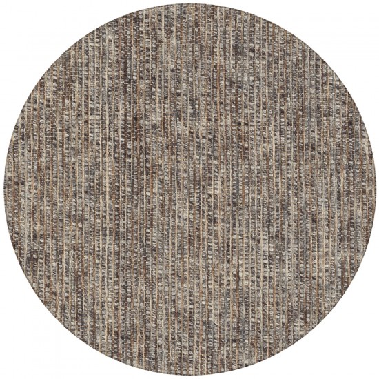 Bondi BD1 Coffee 4' x 4' Round Rug