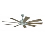 60" Eastwood Ceiling Fan in Brushed Polished Nickel