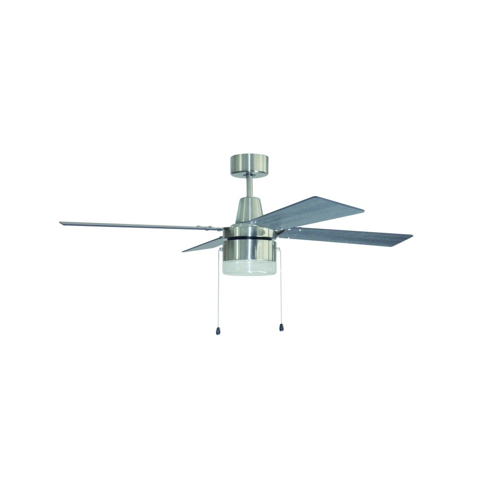 48" Dalton Ceiling Fan in Brushed Polished Nickel