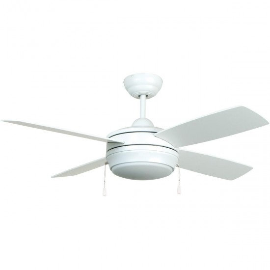 52" Laval Ceiling Fan in Matte White