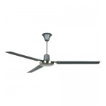 56" Utility Ceiling Fan in Titanium/Brushed Chrome