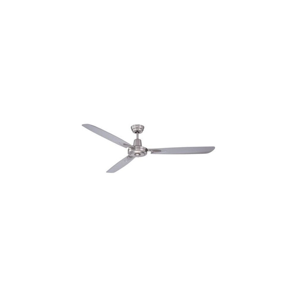 58" Velocity Ceiling Fan in Brushed Polished Nickel