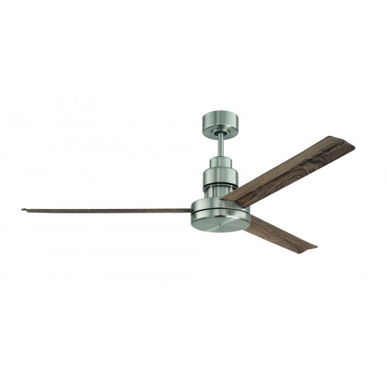 54" Mondo Ceiling Fan in Brushed Polished Nickel