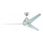 56" Acadian Ceiling Fan in Brushed Polished Nickel, ACA56BNK3