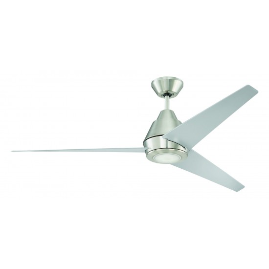 56" Acadian Ceiling Fan in Brushed Polished Nickel, ACA56BNK3