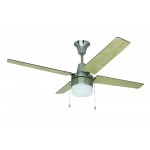 48" Connery Ceiling Fan in Brushed Polished Nickel