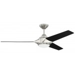 54" Echelon Ceiling Fan in Brushed Polished Nickel