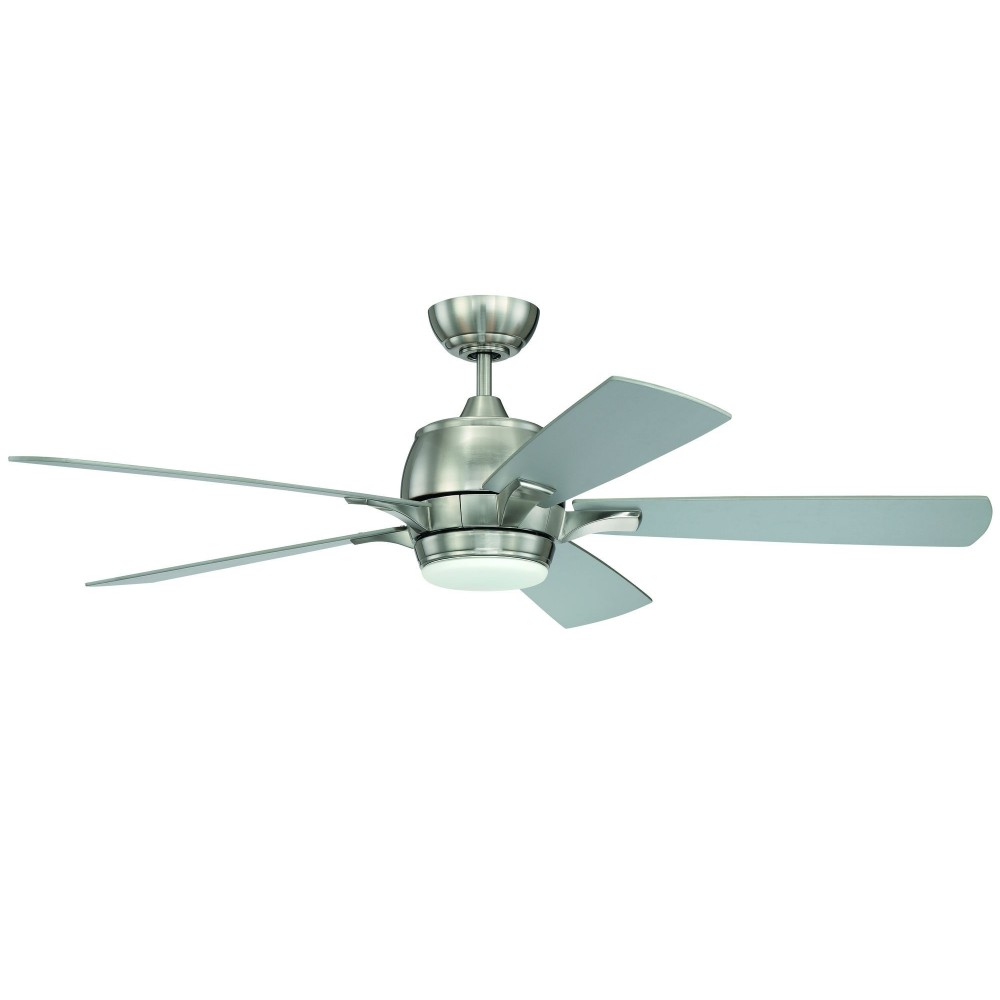 52" Stellar Ceiling Fan in Brushed Polished Nickel, STE52BNK5