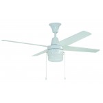 48" Connery Ceiling Fan in White