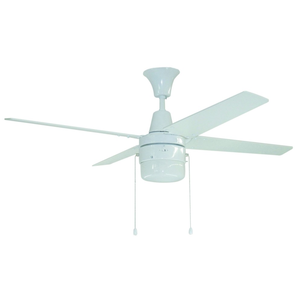 48" Connery Ceiling Fan in White