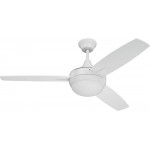 52" Targas Ceiling Fan in White