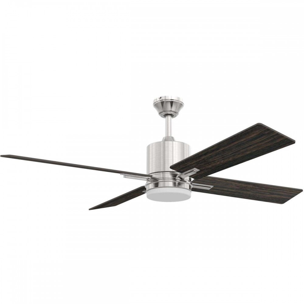 52" Teana Ceiling Fan in Brushed Polished Nickel, TEA52BNK4-UCI