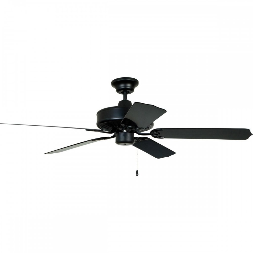 52" Enduro Plastic Ceiling Fan in Matte Black