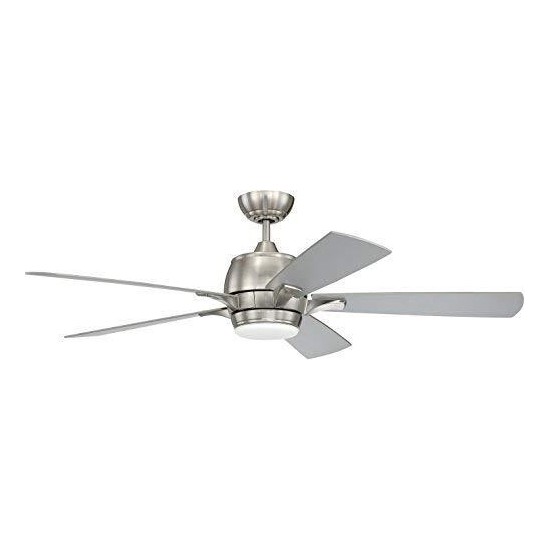 52" Stellar Ceiling Fan in Brushed Polished Nickel, STE52BNK5-UCI