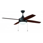 52" Phaze 4 Ceiling Fan in Espresso, PHA52ESP4