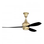 52" Bordeaux Ceiling Fan inSatin Brass, BRD52SB3-FB