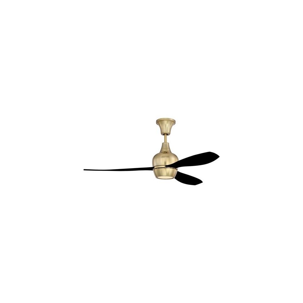 52" Bordeaux Ceiling Fan inSatin Brass, BRD52SB3-FB