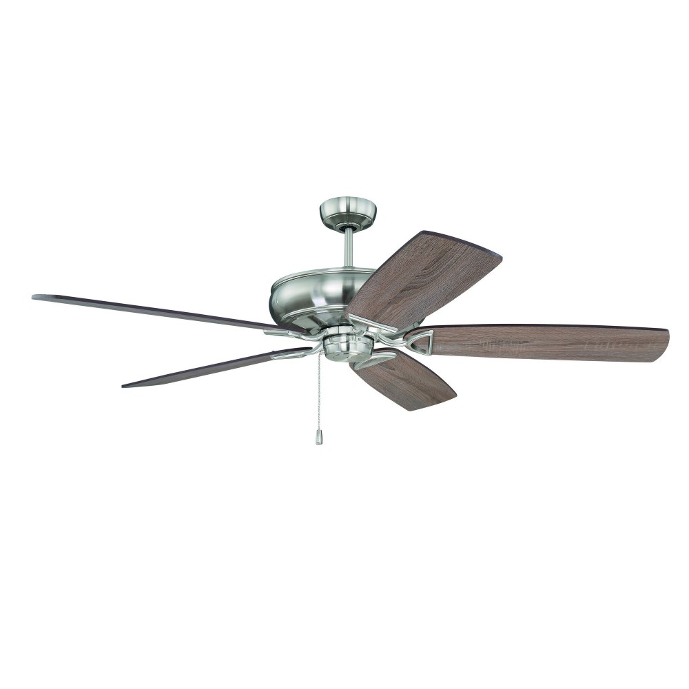 62" Supreme Air Plus Ceiling Fan in Brushed Polished Nickel