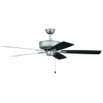 52" Pro Plus Fan with Blades in Brushed Satin Nickel