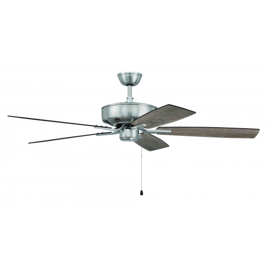 52" Pro Plus Fan with Blades in Brushed Polished Nickel