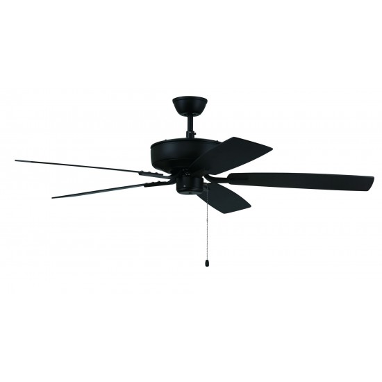 52" Pro Plus Fan with Blades in Flat Black