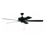 60" Super Pro Fan with Blades in Espresso