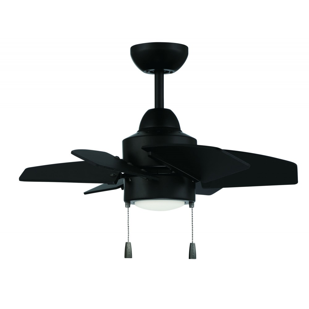 24" Propel II Ceiling Fan in Flat Black