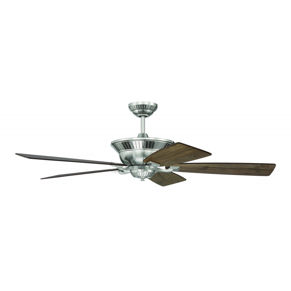 52" Forum Ceiling Fan in Brushed Polished Nickel