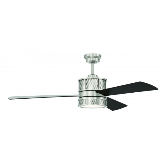 52" Morrison Fan in Brushed Polished Nickel