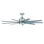 60" Champion Ceiling Fan in Brushed Polished Nickel