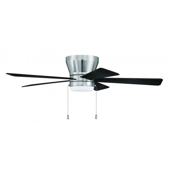 52" Merit Fan in Brushed Polished Nickel