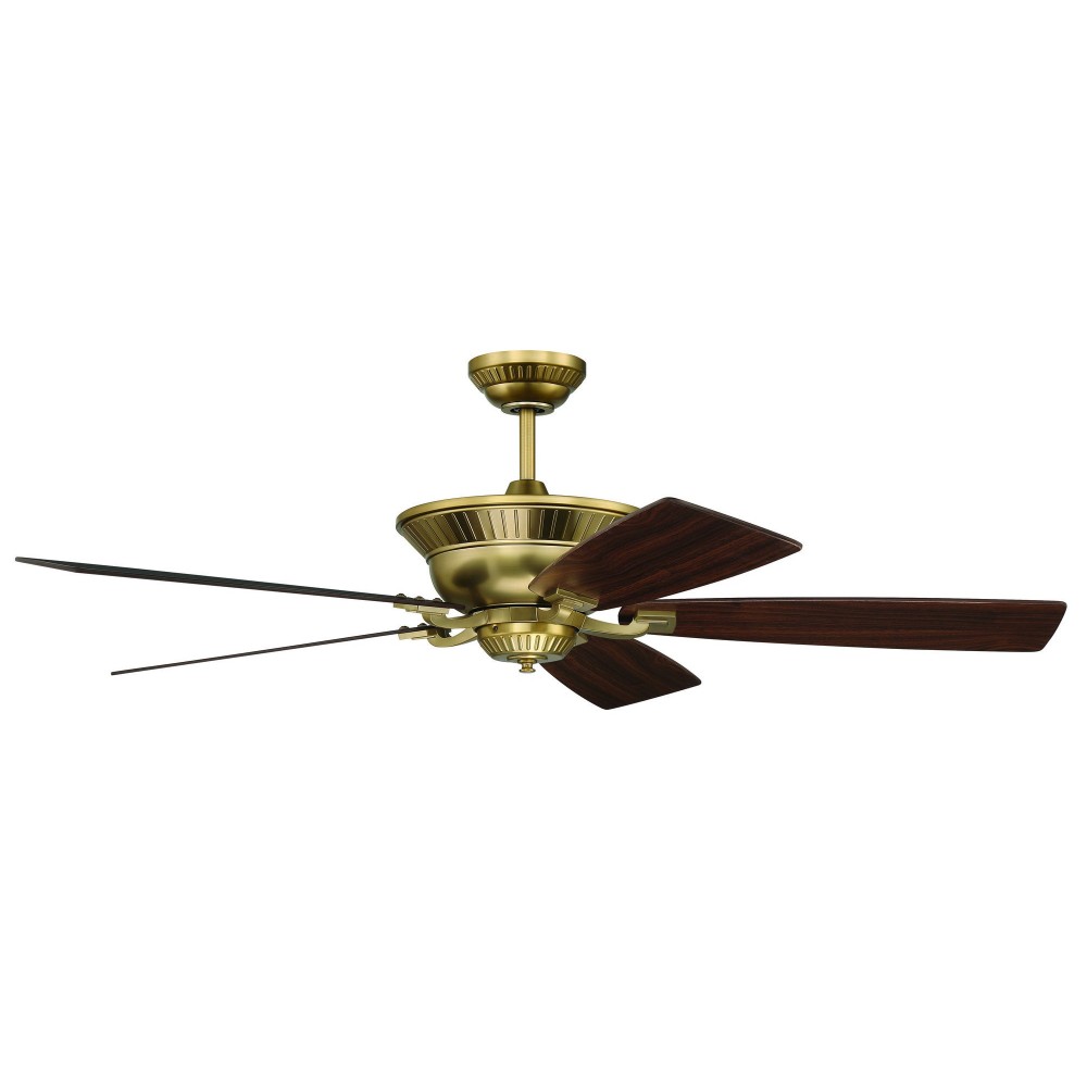 52" Forum Ceiling Fan in Satin Brass