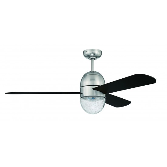 52" Pill fan - Brushed Polished Nickel