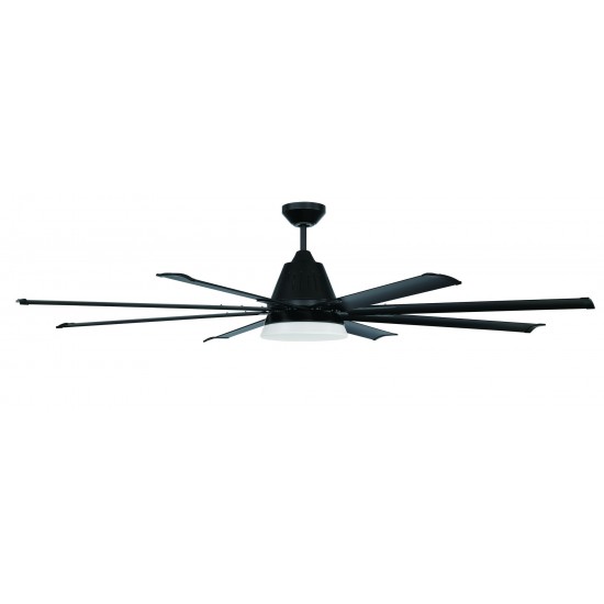 72" Wingtip Fan in Flat Black