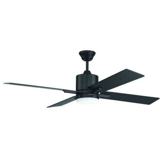 52" Teana ceiling fan in Flat Black