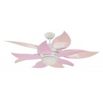 52" Bloom Ceiling Fan in White