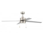 52" Terie Fan in BrushedPolished Nickel