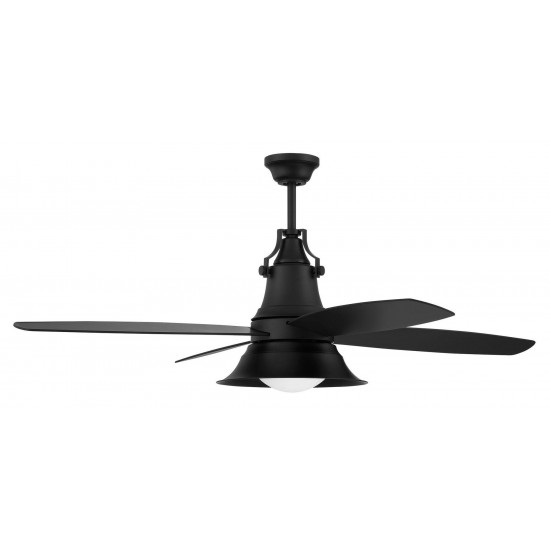 Craftmade Black 52" Ceiling Fan