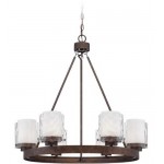 Kenswick 6 Light Chandelier in Peruvian Bronze